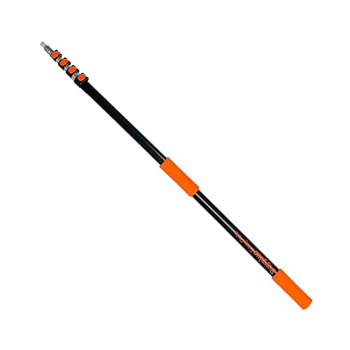 20 ft telescoping fishing pole B&M ST6 Slo-Troller 20-Foot with Ceramic Shock Ring Guides and Textured Handle Yellow : Rods : Sports & Outdoors double gooseneck 20 ft Item Telescopic Fishing
