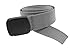 XL Hiker Web Belt Made in USA by Thomas Bates (X-Large, XL-Graphite)