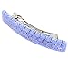 GlassOfVenice Murano Glass Millefiori Hair Clip - Tender Blue
