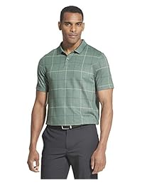 Polo Van Heusen de manga corta con paneles elásticos y ventana para hombre