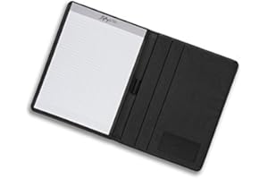 Lefty's Left-Handed Eco-Leather Padfolio Padholder Tablet Sleeve, Black