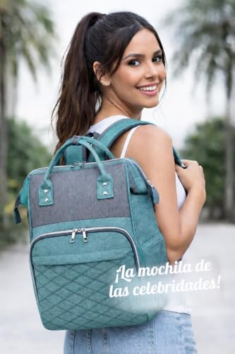 MeraPrime Backpack Baby Carriage Diaper Bags for Babies | Maternity Backpack Bag Diaper Bag Premama | Diaper Bags Backpack Baby Cart Italy Bad Maternity Baby | Diaper Bag Walking Changing Pad, green
