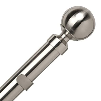 Speedy Rome Ball 28mm Complete Metal Eyelet Curtain Pole Set