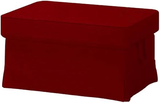 Amazon Com Mastersofcovers 5 Color Cotton Ektorp Footstool Cover