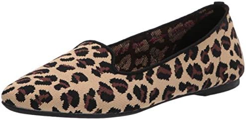 skechers cleo flat leopard