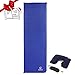Redcamp Backpacking Sleeping Pad for Camping, XL Lightweight Folding Self Inflating Air Mattress,Air Pad Sleeping,Blue79