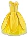 Princess Costume for Girls Party Fancy Dress Up with Accessories 3-4 Years(Style3 110cm) Yellow