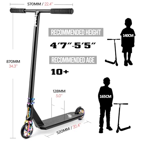 Pro Trick Scooters Stunt Scooters for Teens 10 Years and up