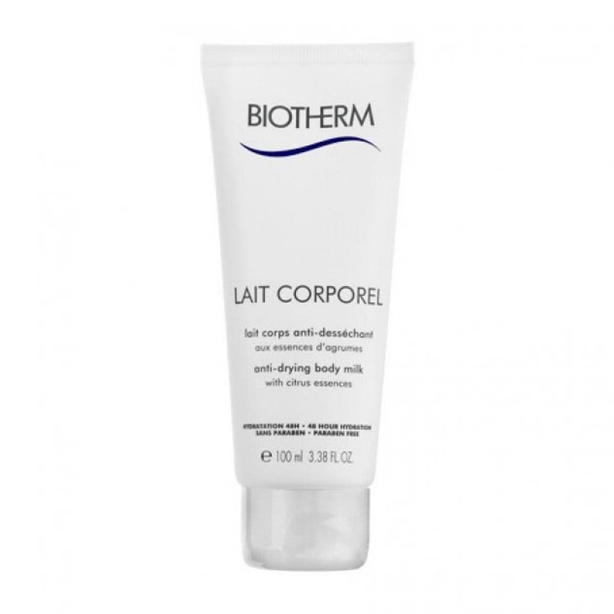 Biotherm - Anti-dry body milk with citrus extracts, 100 ml, Black/White, Único