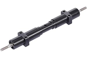Rofawee for Tamiya 1/14 RC Tractor Truck Trailer 120mm Rear Wheel Axle Metal Non-Powered Transmission Axle