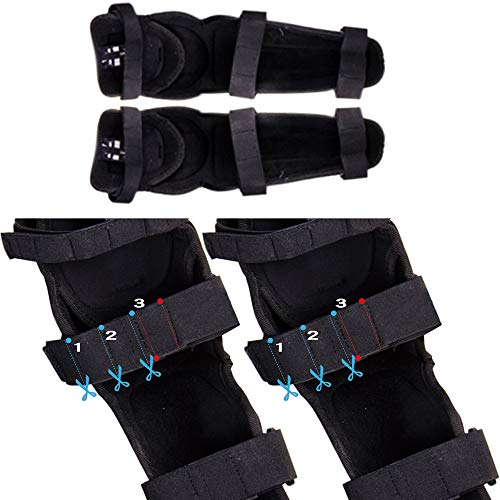 OnesAgain 4PCs Motorcycle Kneepad ATV Motocross Cycling Knee and Shin Guard Knee Support Protector Gear - Thumbnail 6