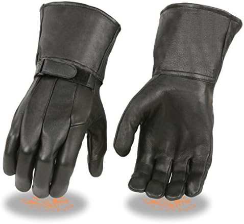 MilwaukeeMen's Long Cuff Deer Skin Unlined Gauntlet Gloves (X-Large)