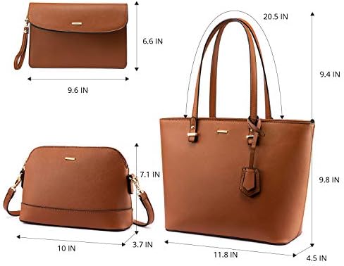Handbags for Women Fashion Tote Bags Shoulder Bag Top Handle Satchel Purse Set 3pcs 5 Handbags for Women Fashion Tote Bags Shoulder Bag Top Handle Satchel Purse Set 3pcs