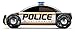 Automoblox S9 Police Car, Black