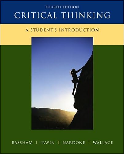 Introduction to critical thinking and creativity pdf