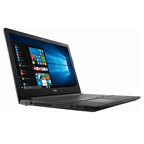 Dell Inspiron 15.6 Inch Thin And Light Laptop (AMD Dual Core A6 2.0 GHz Processor, 8G DDR4 Memory, 128G SSD, AMD Radeon R4 Graphics, Maxxaudio, HDMI, Bluetooth, DVD-RW, Black,Windows 10)