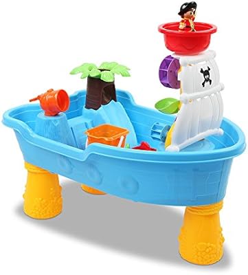 pirate boat sand and water table