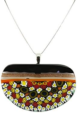 Murano Glass Millefiori Pendant