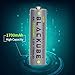 Powerful 4A High Out Put & High Capacity 1700mAh-USB Rechargeable AA Batteries - Double A Lithium/Li-ion Battery 1.5V for Better Compatibility - Quick Charge with 2 Hours by Blackube(4-Pack AA)