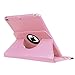 Fintie Rotating Case for iPad 6th / 5th Generation (2018 2017 Model, 9.7 inch), iPad Air 2 (9.7 Inch), iPad Air 1 (9.7 Inch) - 360 Degree Rotating Protective Stand Cover Auto Sleep, Pink