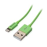 [Apple MFi Certified] Cable Matters Lightning Cable in Green 3.3 Feet/1 Meter