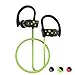 Wireless Headphones, Letsfit Sports Bluetooth Headphones Earphones Earbud with Mic Wireless Headset, Waterproof Sweatproof HD Stereo Earbuds for Running Gym Noise Cancelling 8 Hours Work Time