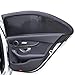 Big Ant Car Window Sun Shade Windshield Shade Front Window Sunshade-Adjustable Universal Fit Mesh Side Window Sunshade-Sun Glare and UV Rays Protector for Baby Child and Pet 2PCS(Perforation Design)