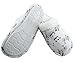 Leisureland Women's Cotton Flannel Cozy Slippers Music Notes (Medium)