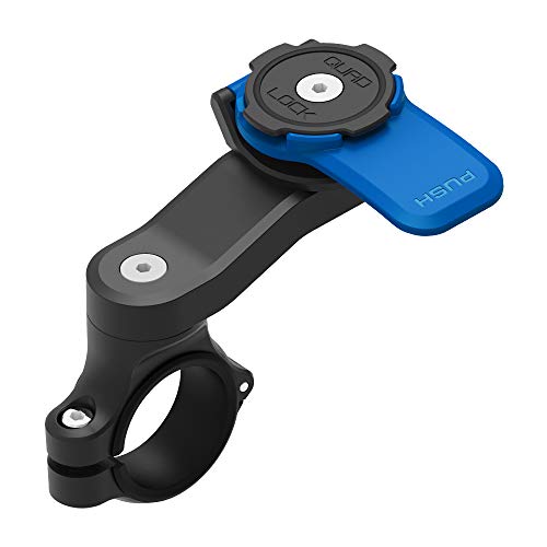 QUAD LOCK Motorradlenkerhalterung für iPhone, Samsung Galaxy, Pixel und Universal Adapters
