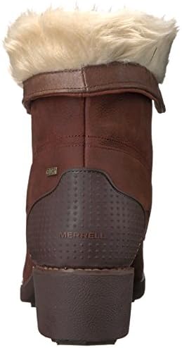 merrell women's chateau tall lace polar waterproof snow boot