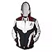 Alwoe Zipper Hooded Sweatshirt and Tights Clothing Cosplay 3D Style Classic/Unisex Adult