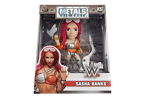 Metals WWE Classic 4" Sasha Banks (M207) Toy Figure