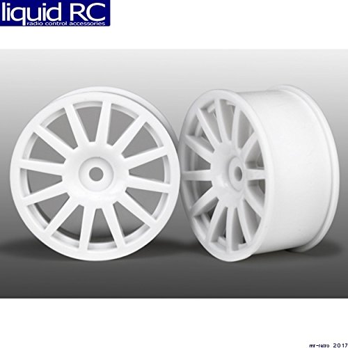 Traxxas 7571 Wheels 12-Spoke White (2) - LaTrax 1/18 Rally