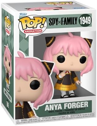 Pop! Animation: Spy X Family - Anya Forger - Figura de Vinilo Coleccionable - Idea de Regalo - Mercancía Oficial - Juguetes para niños y Adultos - Figura Modelo para coleccionistas y exhibición