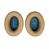 Replacement Ear Pads Earpads for Bose QuietComfort QC 2 15 25 35 Ear Cushion for QC2 QC15 QC25 QC35 SoundLink SoundTrue Around-Ear II AE2 (Brown)