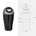YIOVVOM Car Trash Can Bin with Lid, Mini Garbage Cans for Back seat Leakproof Vehicle Automotive Cup Holder Car trashcan, Small Trash Bin for Automotive Office Home Kitchen (GREY002)