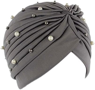 Firsthats Women's India Muslim Twist Pleated Hair Wrap Turban