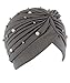 Firsthats Women's India Muslim Twist Pleated Hair Wrap Turban