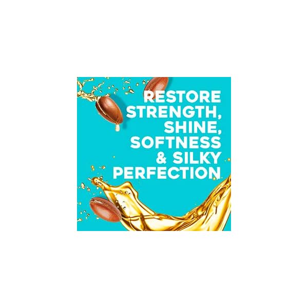 OGX Argan Oil of Morocco Sulfate Free Shampoo for Dry Hair, 385ml (Pack of 1)