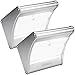 Solar Lights Outdoor Motion Sensor Super Bright White Lighting with Wireless Radar Activated Aluminum Alloy 24 LED Waterproof Wall Light for Garden Patio Landscape Fence Yard Path Garage (2-Pack)
