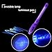 Jiulyning 20 Pack Invisible Ink Pen with Black Light Combo, 4 Colors (Red, Blue, Yellow, Purple)
