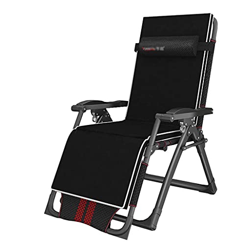CCLLA Home Freizeitstuhl Klappbare Rasen Lounge Stühle Garten Liegen Camping Klappbare Zero Gravity Lounger Liegestuhl…