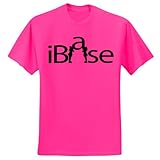 Chosen Bows Hot Pink iBase T-Shirt, Black Print, Adult Small