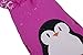 ANDORRA Boys Premium Weather-proof Thinsulate Ski Mittens, Penguin Print,XS,Fuchsia/Penguin