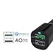 AHAHOO Quick Charge 3.0 Car Charger 31W Dual USB Port for iPhone Samsung Nexus LG Motorola HTC