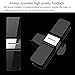 HaloVa Car Glasses Holder, Car Visor Sunglasses Ticket Clip Holder, Double Sunglasses Mount Eyeglasses Clip Cash Money Card Holder for Auto Sun Visor/Air Vent, Black