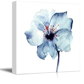 Canvas Wall Art Abstract Ink Watercolor...