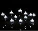 AGPTEK Lot 24 Battery Operated LED Cool White Tea Light Candle Flickering Flashing for Wedding Party Festival Decoration Occasions