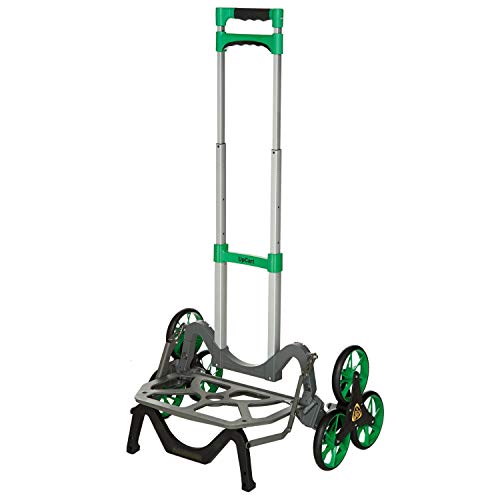 UpCart Original Green 100lb Capacity Stair Climbing Folding Hand Cart