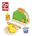 Hape - Playfully Delicious - Pop Up Toaster Wooden Play Kitchen Set with Bonus Blueberry Jam